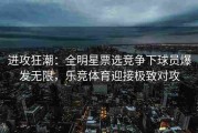 进攻狂潮：全明星票选竞争下球员爆发无限，乐竞体育迎接极致对攻